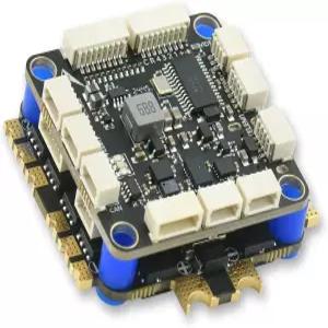 60A 32비트 ESC 3030 스택을 갖춘 AERO SELF H743 비행 컨트롤러 26S LiPo 듀얼 IMU 컴퍼스 기압계 지원