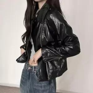 [SBD] 자켓 여성 시크 베이직 크롭기장 패션 라이더