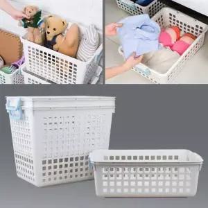 마이룸 손잡이 EL바스켓 적층구조 수납함 정리 보관함