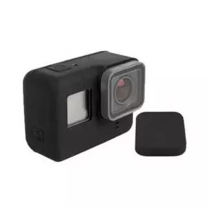 [골드스마일]고프로 히어로 7 6 5 실리콘 케이스 블랙 앞캡 충격보호 스크래치