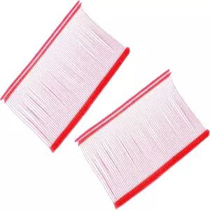 메카닉스티 2500개 표준 태깅 바브 패스너 2.2인치 빨간색 건 리필 플라스틱 의류용 미세 스티치 가격 태그