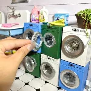 /6 OB 인형 액세서리 장난감용 귀여운 이동식 세탁기 또는 물 디스펜서