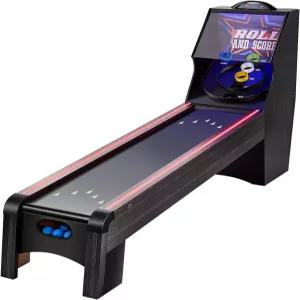 VEVOR 롤 앤 스코어 클래식 아케이드 게임 테이블 스카이볼 머신 LED 전자 득점자 및 트랙 조명 사운드