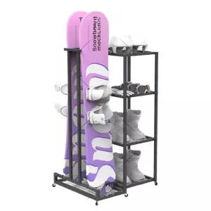 가정용 스노우보드 장비 거치대 데크 진열대