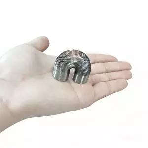 1PCS 미니 레인보우 304 스테인레스 스틸 압축 코일 스프링 OD 20mm 길이 36mm 매직 소형 금속 장난감 스프