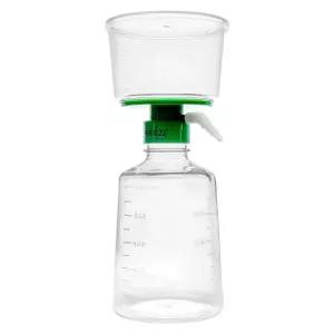 500ml 진공 여과 시스템 PES 멤브레인이 있는 일회용 멸균 필터 유닛 기공 크기 0.22μm 실험실용 직경