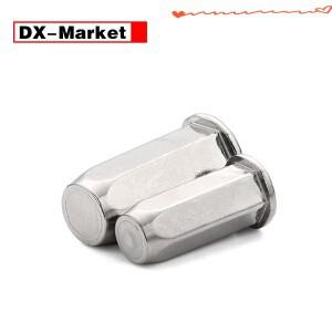 플랫 헤드 블라인드 리벳 너트 304 스테인레스 스틸 클로즈 풀 육각 K016