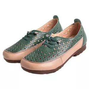 펀칭 여름 효도화 로퍼 슬립온 할머니 엄마 컴포트화 OAp8+4iBF