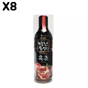 FK 백년동안흑초(샘표 산수유_석류 900ml)X8