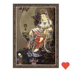 교구 1000피스 수월관음도 액자 포함