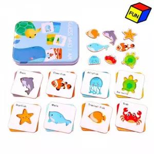 펀아토 IQEQ 영어기초 퍼즐세트 (해양)