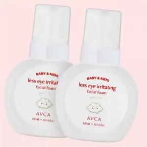 아브카 베이비 앤 키즈 어린이 눈시림 적은 마일드 페이셜 폼 300ml 2개 4309609