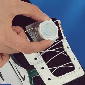 2P 신발끈 다이얼 회전 매듭없는 블랙 TWFG21EM