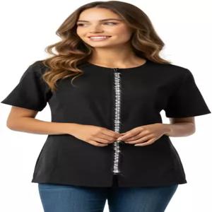 레이디버드 라인 460 방수 라인스톤 재킷 반팔 탈색 방지 반려동물 그루밍 헤어 스타일리스트