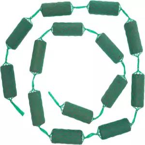 브라이트 크리에이션 플로럴 폼 화환 14피스 총 9피트 그린 습식 장식