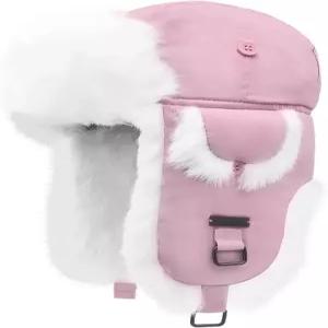 쿠르하틱 겨울 덫 모자 따뜻한 100 토끼털 비행사 러시아 군인 사냥 스키