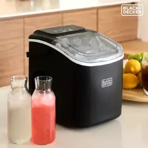 BXEM1240-A 제빙기 얼음 가정용 소형 캠핑 휴대 미니 사무실 카페 탕비실