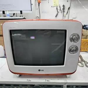(중고) LG티비 14인치 14SR1EB-NM 오렌지 작동잘됩니다