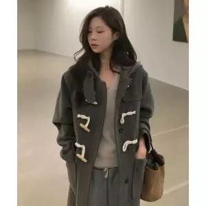 매장정품 코드그라피 CGP WOOL 더플 롱 코트_그레이 CBCWUCL029GR 689677