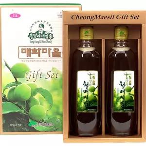 청매실원 선물세트 600ml x 2병 홍쌍리 매실 액기스 청 원액 엑기스 액 홍쌍리청매실원 선물6호