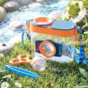 야외관찰 곤충채집 놀이세트 채집망 확대경 관찰통 자연학습 여름방학 다슬기 소풍