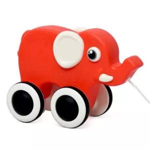 코끼리 끌기완구 끈당김 이동놀이 바퀴장난감 보행연습 아기끌차 손자선물 애기걸음마