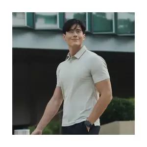 [안다르] andar 에어리핏 맨즈 니트폴로 숏슬리브 MNPSS-22 450586