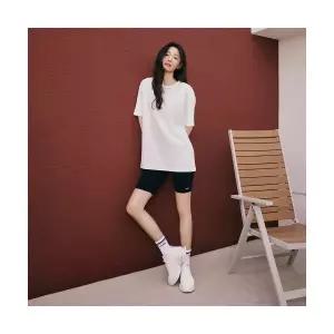 [안다르] andar SET 오버핏 숏슬리브 바이커 4부 레깅스 ANPSS-54_ANP4L-05_SET 449505