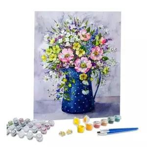 파란꽃병 인테리어 유화그리기 명화그리기 DIY 세트