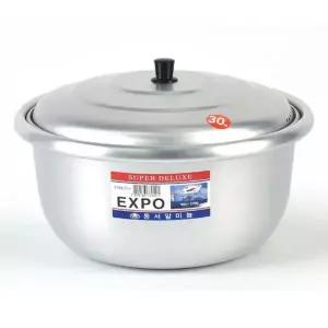 찜냄비 QF76TE26 알루미늄 38cm 업소용 라면 냄비 알루미늄냄비