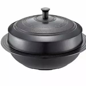 전통가마솥 EL84WW57 20cm 가마솥뚜껑 가마솥쌀밥