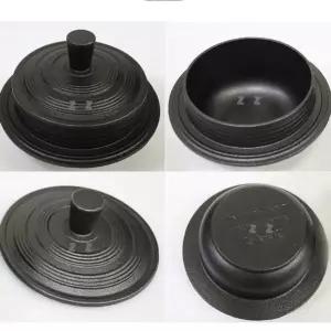 통주물 NB39EN62 가마솥 인덕션 무쇠 가마솥 무쇠 냄비 14cm