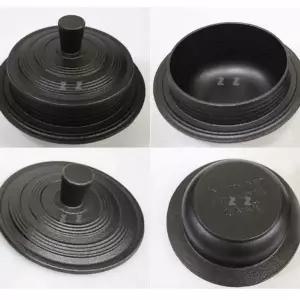 통주물 FK14TQ48 가마솥 인덕션 무쇠 가마솥 무쇠 냄비 18cm