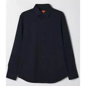 [STCO]네이비 쭉 트리코트 셔츠 SDSVZ32SSN_P382001081