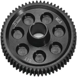 GPM 4140 중형 카본 스틸 스퍼 기어61T/M0.8/32P를 1/10 고르곤 4X2 메가 550 브러시드 몬스터 트럭