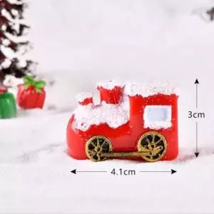 851 미니어처 산타기차 100개 피규어 우드 감성 칸막이 소품 파티션 모형 대형 모조 장