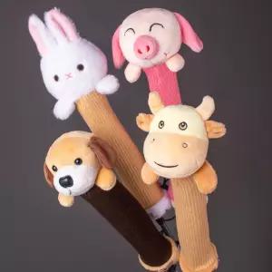 배드민턴 라켓 그립 테니스 동물 커버 인형커버 캐릭터