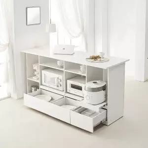 [신세계라이브쇼핑]클리 1700 LPM 사각 홈바 테이블 서랍형 MD5329 (수도권무배)