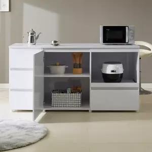 [신세계라이브쇼핑]MO 1600 홈바 렌지대 수납장 도어형 MD5464 (수도권무배)