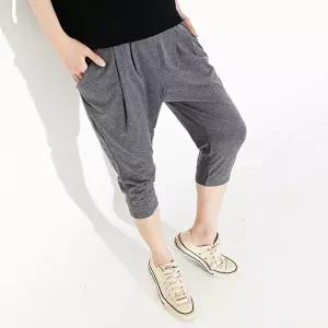 여름바지 보들보들면 7부바지 (HSJ-WF551B5)