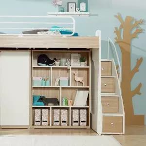 [신세계라이브쇼핑]버터 벙커침대 일반 책장 MD5295 (수도권무배)