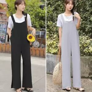 민소매 와이드 점프수트 LL-B113 (HSJ-WFACB28)
