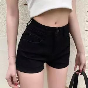 하이웨스트 슬림 약스판 핫팬츠 데님반바지 NF-21 (HSJ-WFHF29Q)