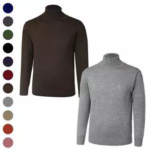 [리빌모아]남자 겨울 국내제작 울 목폴라 니트티 니트 티셔츠 GL-L-KN-101