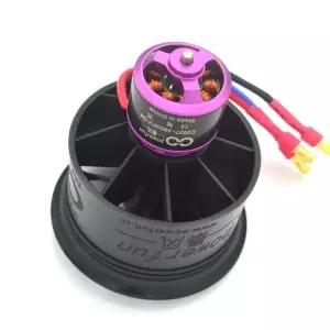 덕트팬 모터 rc비행기 edf 50mm 제트팬 4900kv 11엽 3s 터보팬