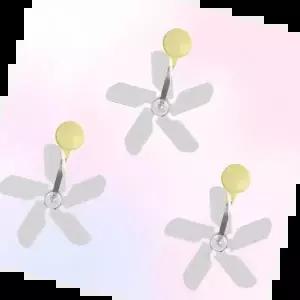 에어컨날개 WL 회전 에어컨 공기순환기 무동력 절약형 바람팬