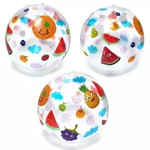 투명 비치 볼 만들기 비치 볼 교육용 꾸미기 장난감 여름 아동 미술 물놀이 스티커 수영장 어린이 유아
