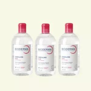 바이오더마 센시비오 H2O 클렌징 워터 500ml 3개