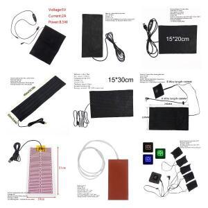 휴대용 USB 전기 난방 패드 조끼 재킷, 의류 온열 따뜻한 허리