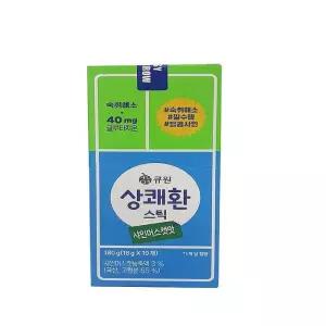 큐원 상쾌환 스틱 샤인머스캣맛 18g x 10개 상쾌한 숙 취해소제(NC)